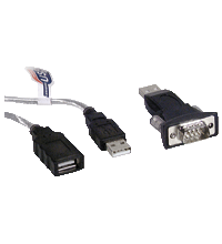 USB-0,8M-PVC ABG-SUBD9